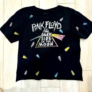 Pink Floyd cool painted tee size large